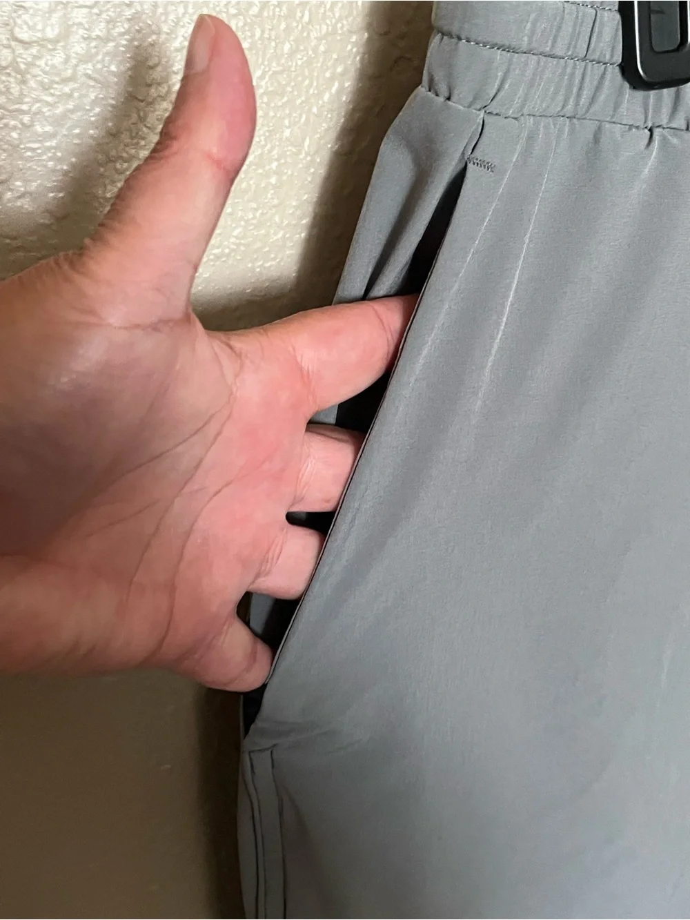 UNRL Stride Gray Pull-On Stretch Athletic Shorts 10